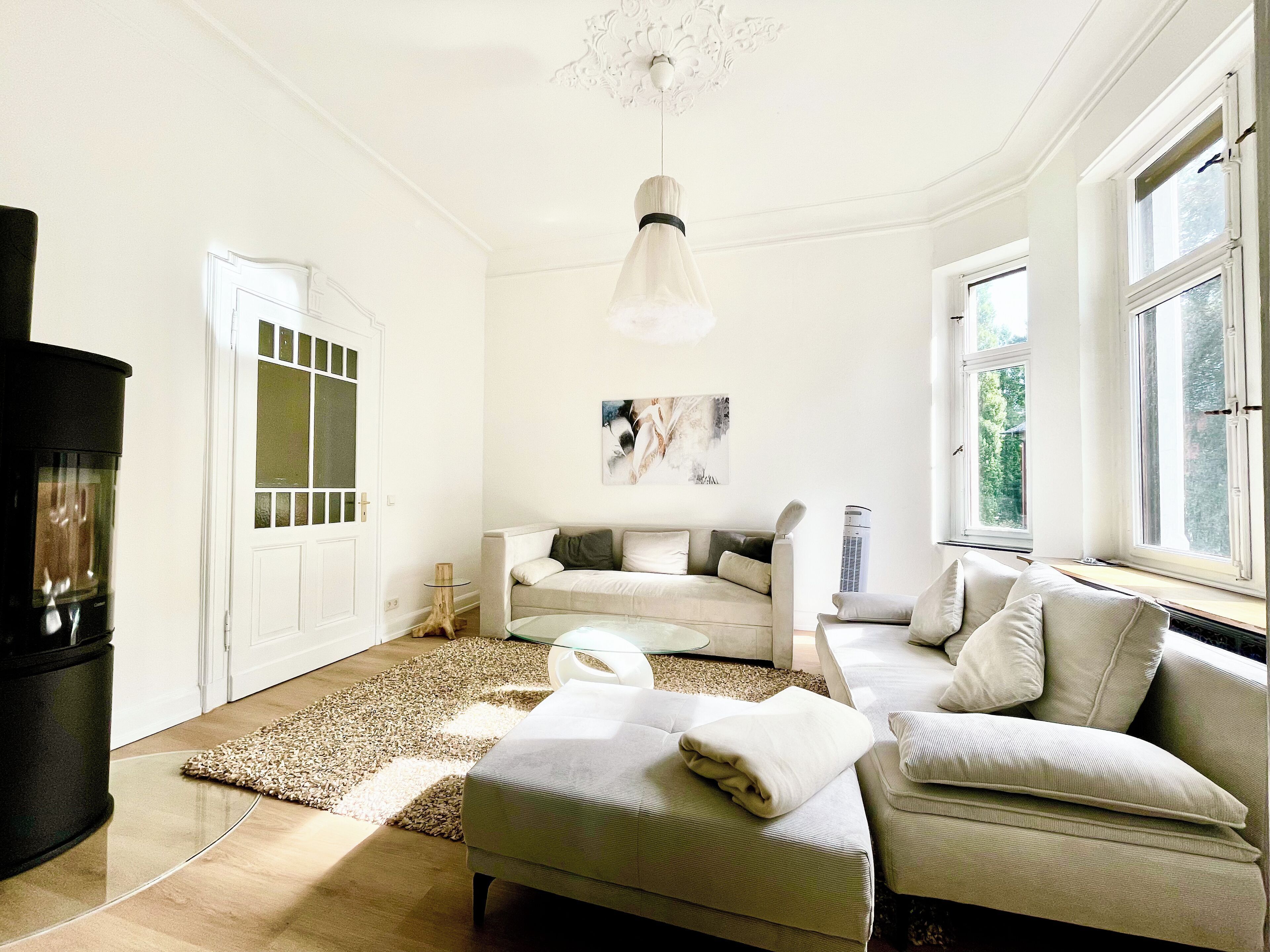 TV connectée, cheminée