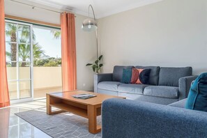 TV - Palm Breeze Retreat in Albufeira w/ Pool & Balcony (Albufeira)
