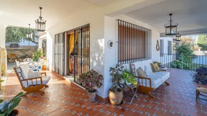 Terrace/patio - Cubo's Cortijos del Sol Los Jazmines House / community pool / terrace / free wifi (Alhaurin de la Torre)