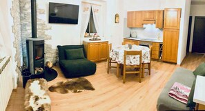 Apartment | Living area - Casa Aprichetta (Aprica)