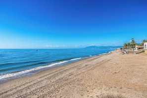 Beach - Sea view studio apartment in Marbella walking distance to the beach (Marbella)