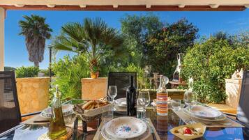 Restauration en plein air