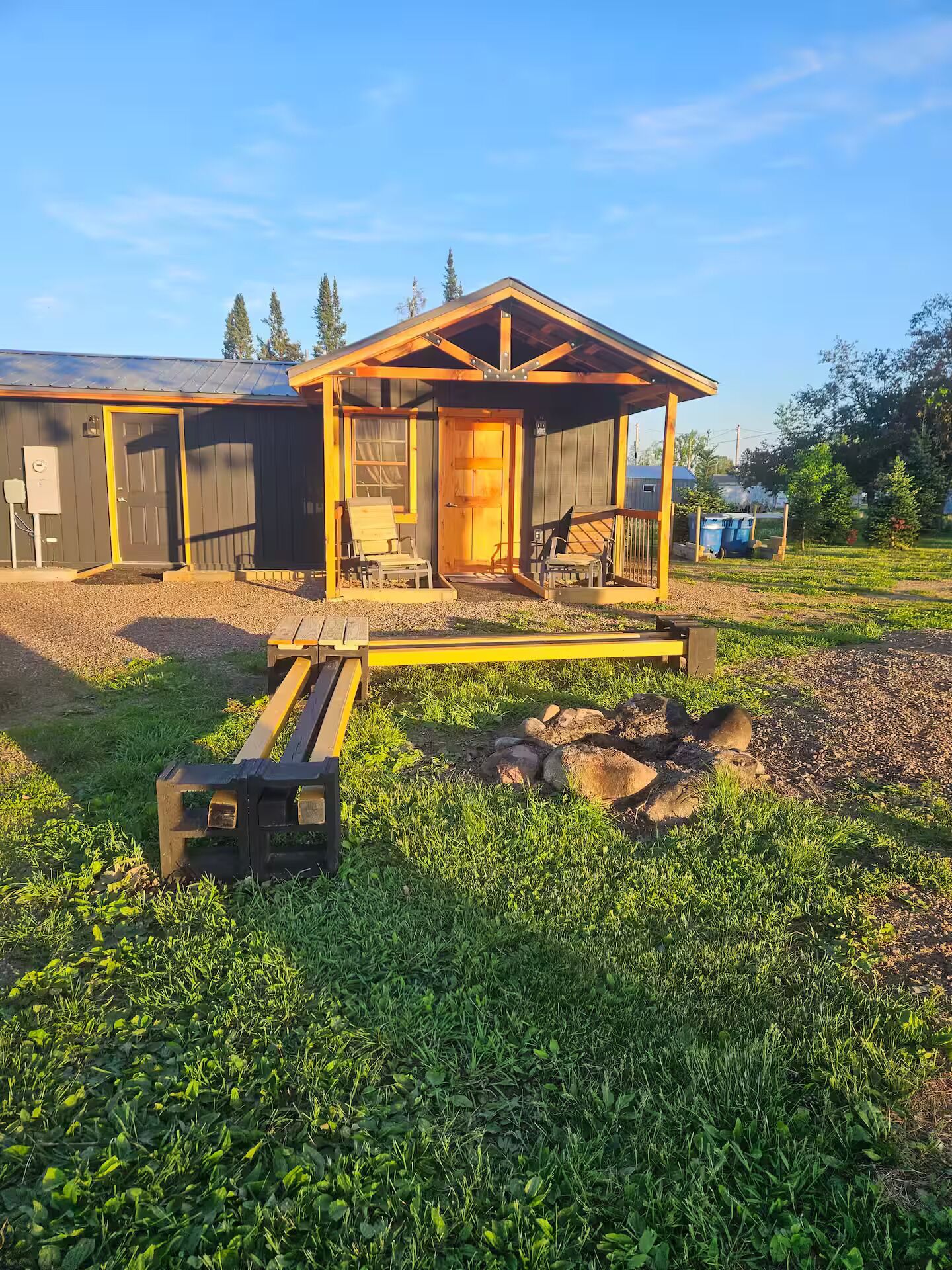 Enceinte de l’hébergement