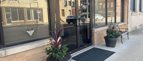 DĂ©tail de lâextĂ©rieur