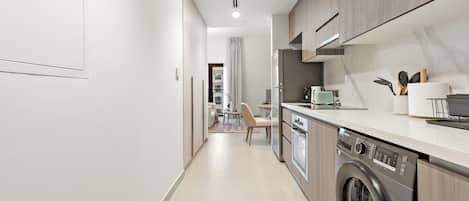 Superior-Studio, 1 Schlafzimmer (Studio) | Eigene Küche | Espressomaschine, Kühlschrank, Mikrowelle, Ofen