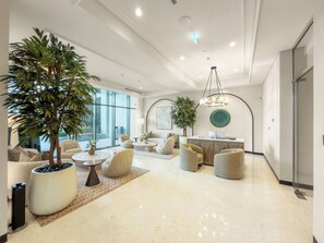 Sitzecke in der Lobby