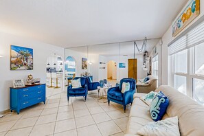 Ferienhaus, Mehrere Betten, Poolzugang, Poolblick (Port Orange Linda's Lizard Landing) | Innenbereich