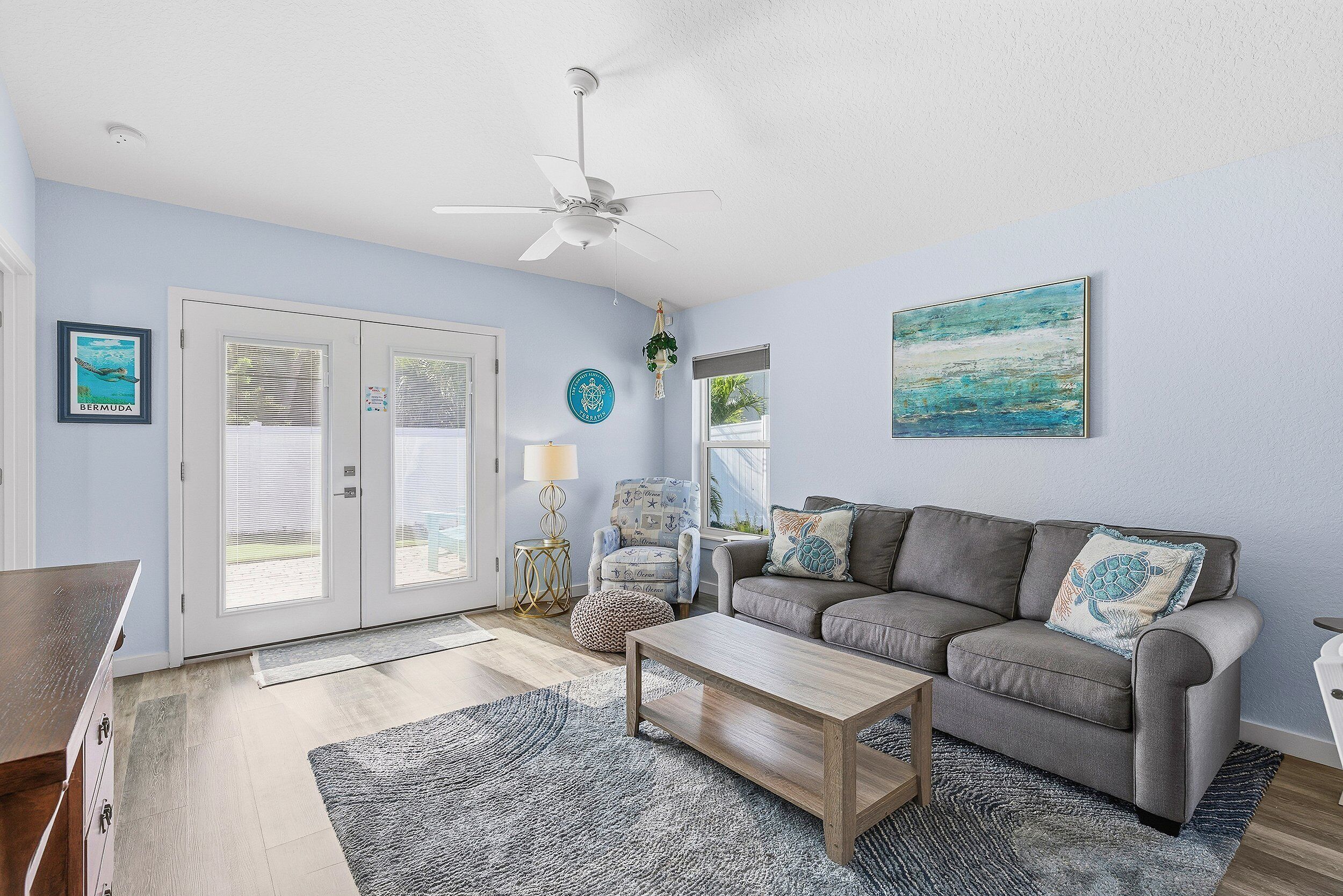 Condo, Multiple Beds, Kitchen, Garden View (Terrapin Station) | Living area