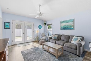 Condo, Multiple Beds, Kitchen, Garden View (Terrapin Station) | Living area - Terrapin Station (Ormond Beach)