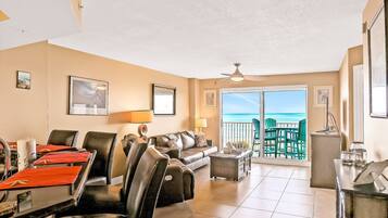 Condo, Multiple Beds, Balcony, Ocean View (SeaWinds 204 - Sea Wind Enjoyment) | Living area