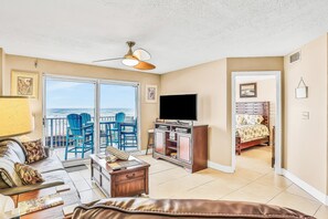 Condo, Multiple Beds, Balcony, Ocean View (SeaWinds 204 - Sea Wind Enjoyment) | 2 bedrooms, individually decorated, individually furnished, bed sheets - Seawinds 204 - Sea Wind Enjoyment (Ormond Beach)