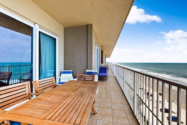 Daire, Birden Çok Yatak, Sıcak Su Küveti, Okyanus Manzaralı (NSB Malibu Condos 804-Malibu 804) | Odadan manzara