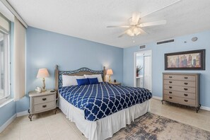 Condo, Multiple Beds, Balcony, Beach View (Van Lee 604 - The Sea Goose) | 2 bedrooms, individually decorated, individually furnished, bed sheets - Van Lee 604 - The Sea Goose (Ormond Beach)