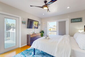 Ferienhaus, Mehrere Betten, Balkon, Meerblick (Daytona Beach Retreat) | Ausblick vom Zimmer