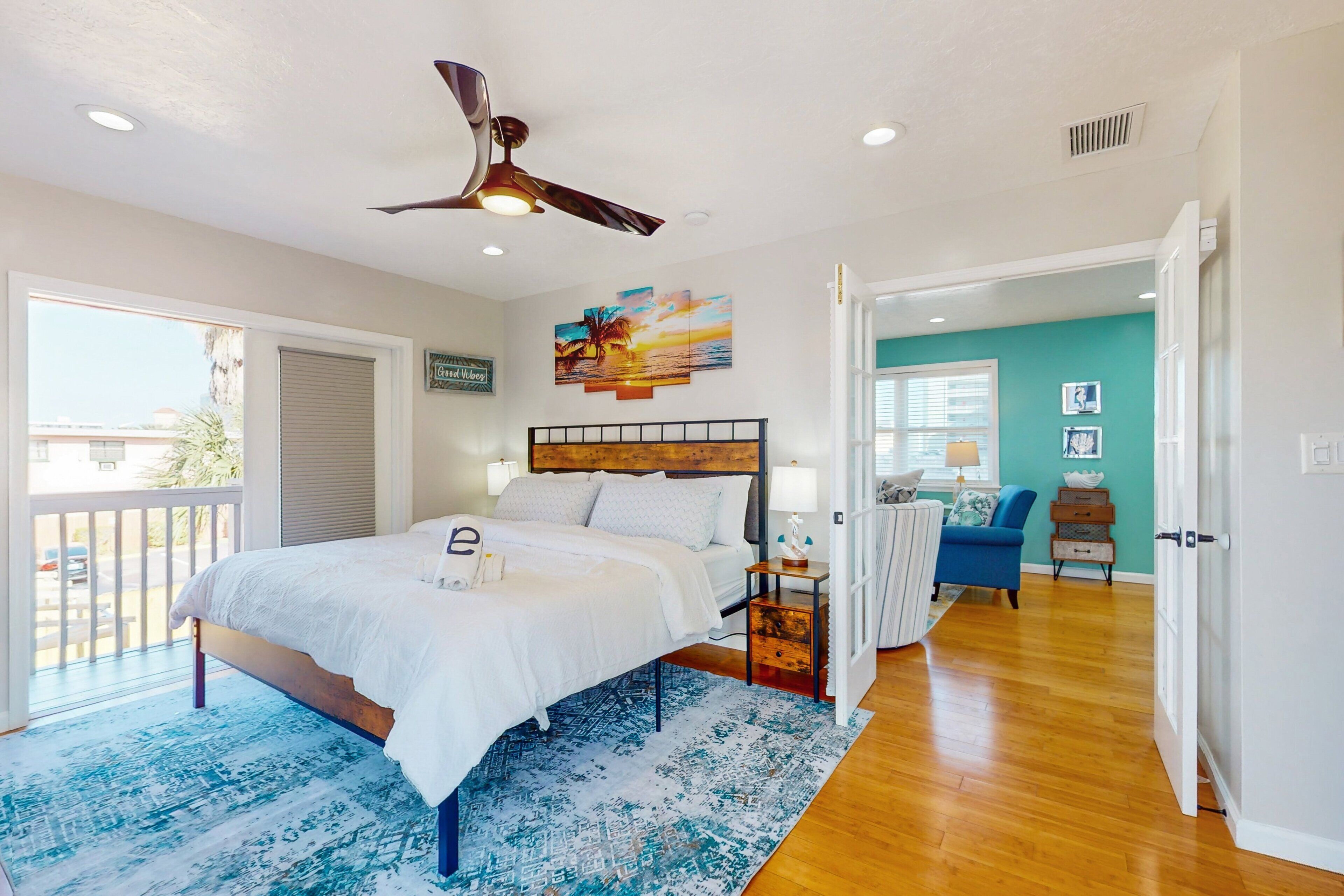 House, Multiple Beds, Balcony, Ocean View (Daytona Beach Retreat)