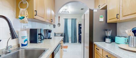 Hus - flera sängar - balkong - havsutsikt (Daytona Beach Retreat) | Eget kök