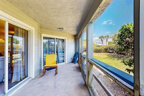 View from room - NSB Seawoods 131-sea Wood Coastal Hide Away (New Smyrna Beach)
