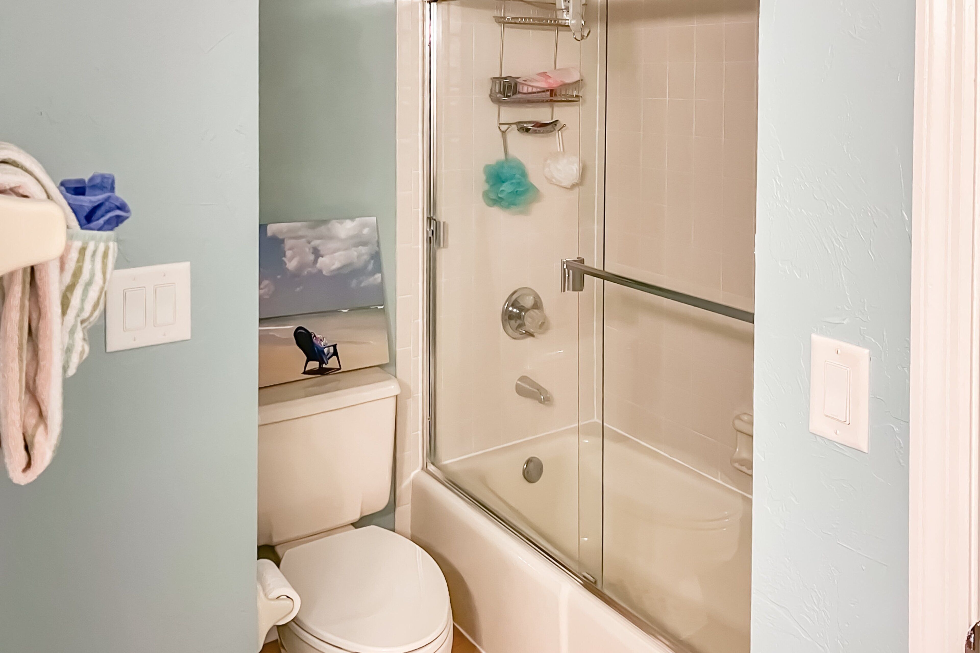 Apartment, Multiple Beds, Balcony, Beach View (Ponce Inlet Villa #4A) | Bathroom | Towels