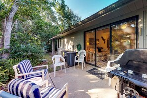 Terrace/patio - NSB Seawoods- Villa at New Smyrna Beach (New Smyrna Beach)