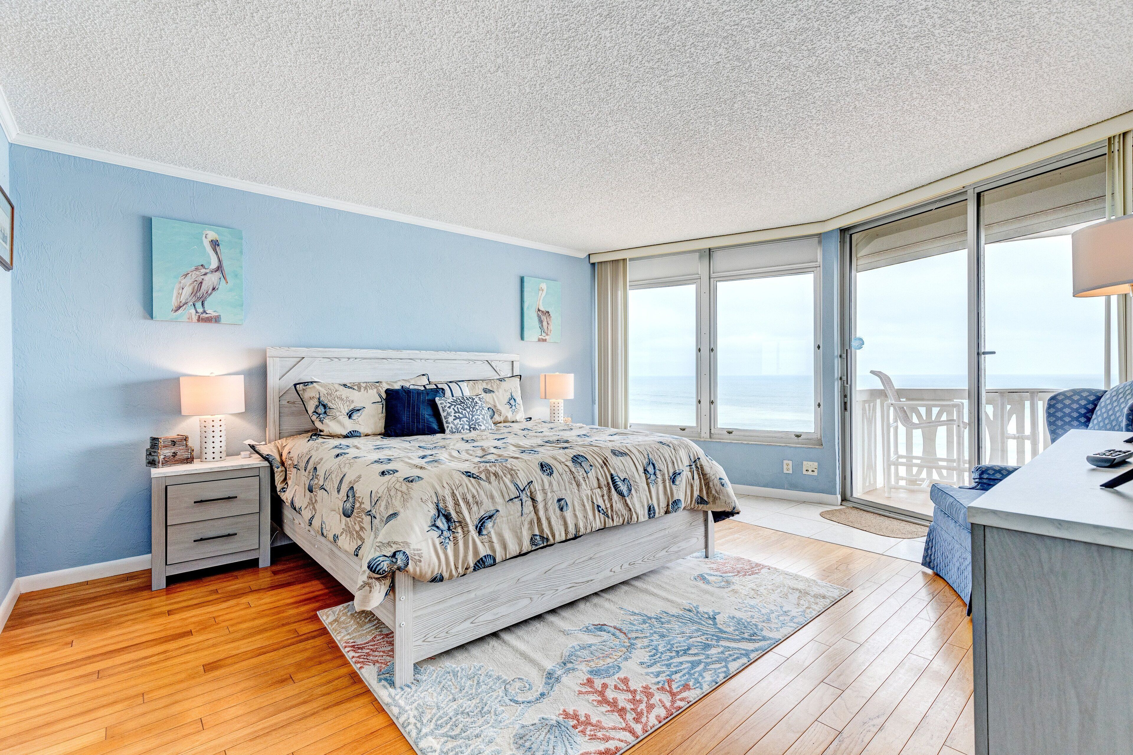 Condo, Multiple Beds, Balcony, Ocean View (Van Lee 1003 - Oceanview Beach Condo) | 2 bedrooms, individually decorated, individually furnished, bed sheets