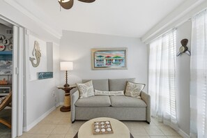 House, Multiple Beds, Patio, Garden View (Sea Side Escape) | Living area - Sea Side Escape (Port Orange)