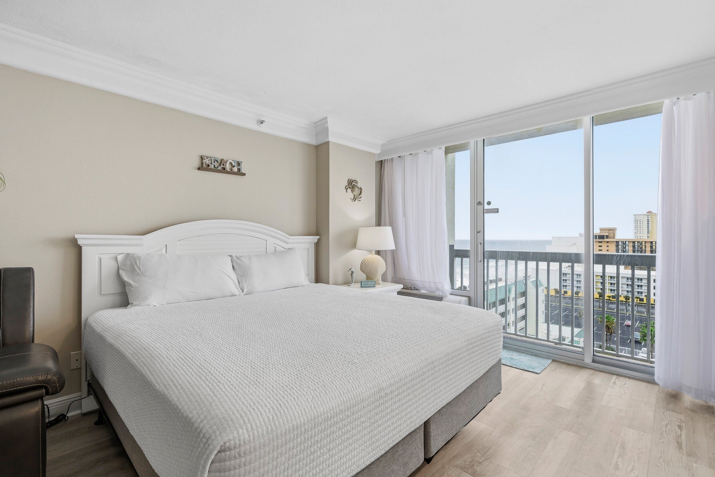 Studio Suite, 1 King Bed, Hot Tub, Ocean View (Daytona Beach Resort 1004) | View from room