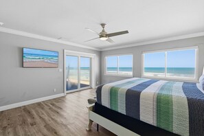House, Multiple Beds, Balcony, Ocean View (Daytona Atlantic Sunrise Home) | 5 bedrooms, individually decorated, individually furnished, bed sheets - Daytona Atlantic Sunrise Home (Daytona Beach Shores)