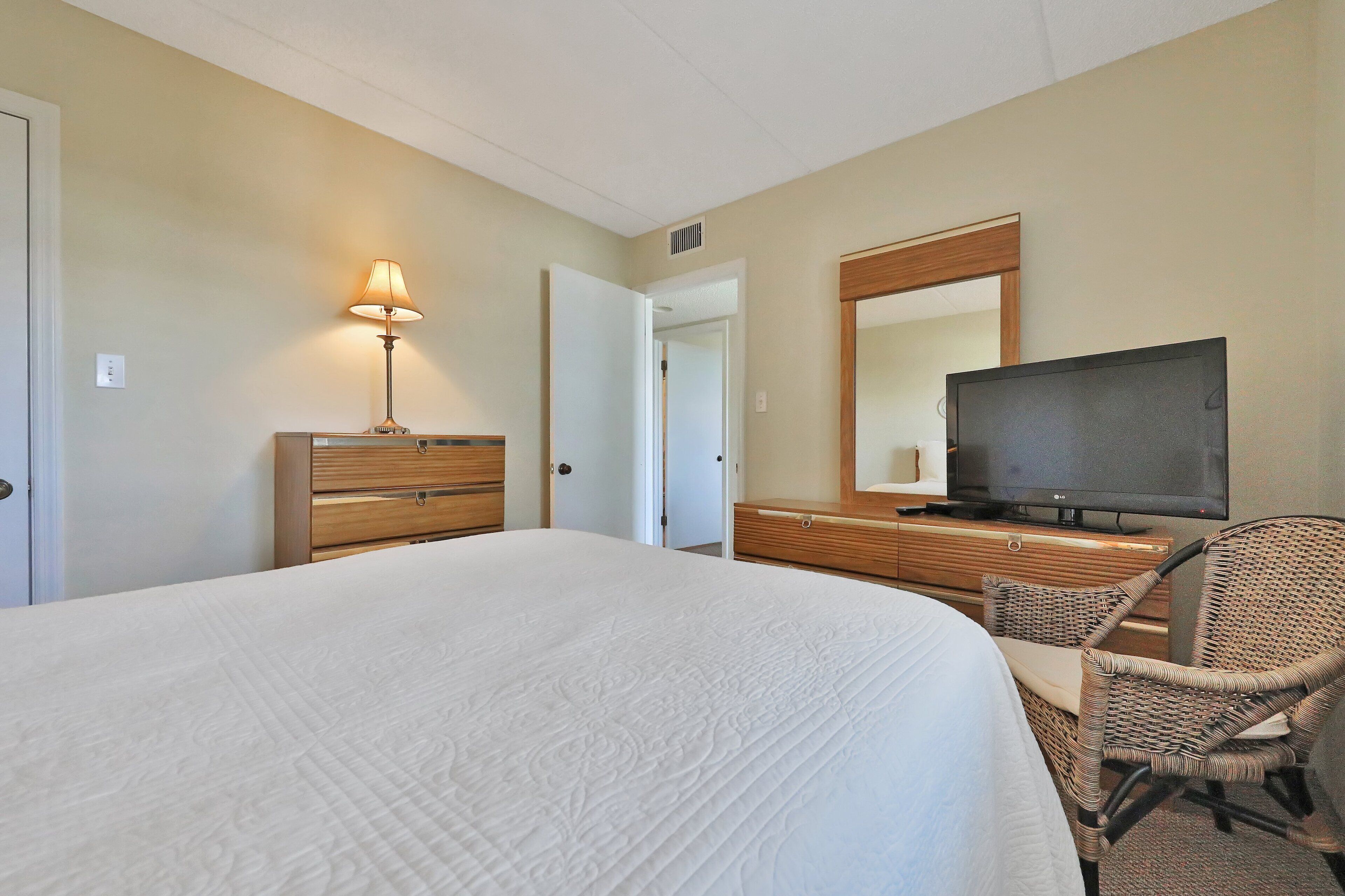 Condo, Multiple Beds, Patio, Garden View (Ocean Watch 104 - Ocean Watch Oasis) | 2 bedrooms, individually decorated, individually furnished, bed sheets