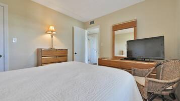 Condo, Multiple Beds, Patio, Garden View (Ocean Watch 104 - Ocean Watch Oasis) | 2 bedrooms, individually decorated, individually furnished, bed sheets