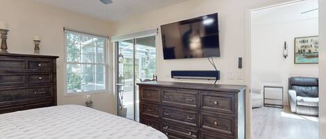 Residenza, letti multipli, patio, vista giardino (Port Orange Gray Sands Retreat) | 2 camere, con stile personalizzato, con arredamento individuale