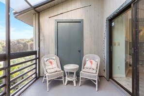 Terrace/patio - Sea Woods Condo 257 (New Smyrna Beach)