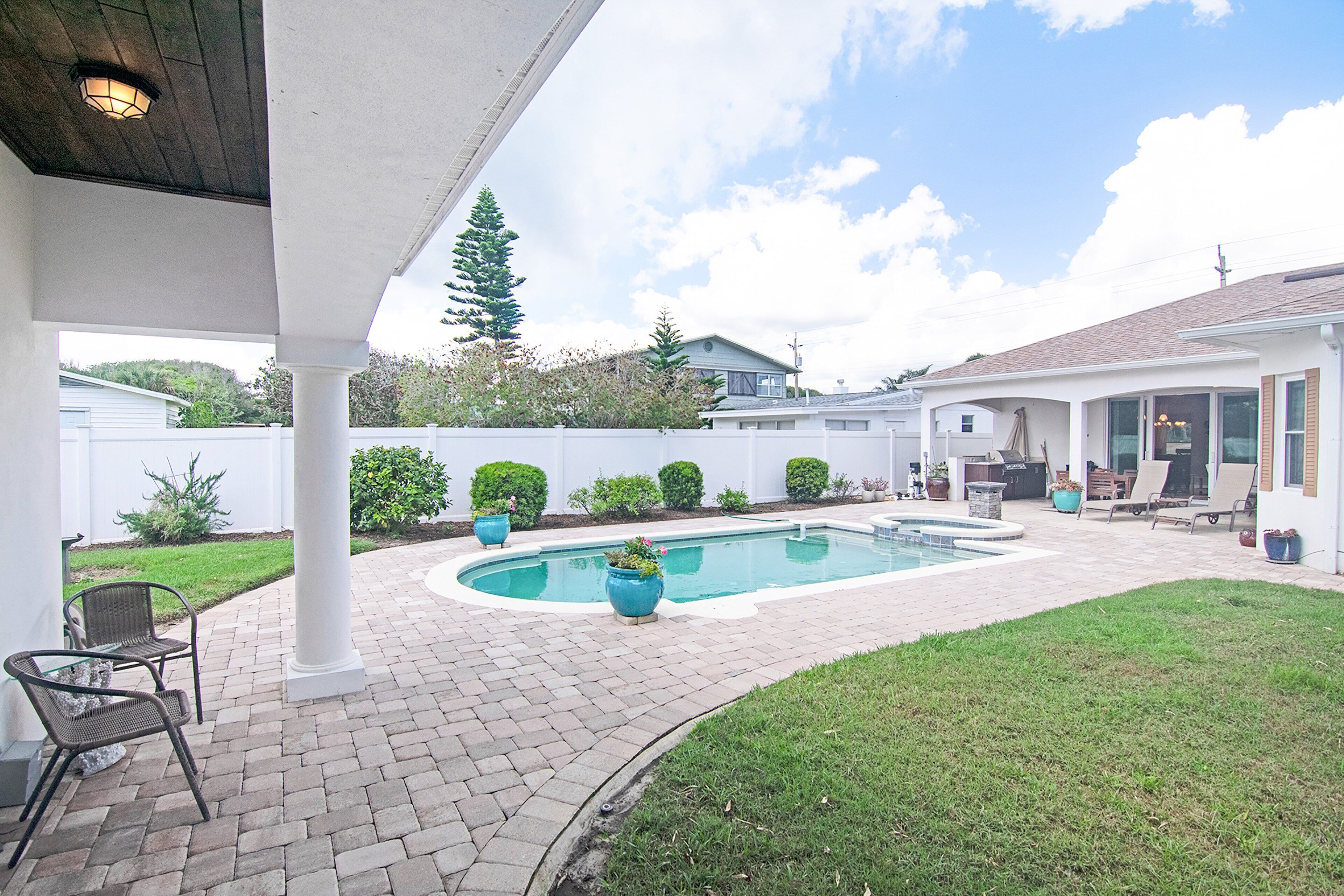 Hus, flere senger, adgang til basseng, bassengutsikt (NSB Pearl By The Sea) | Utsikt fra rommet