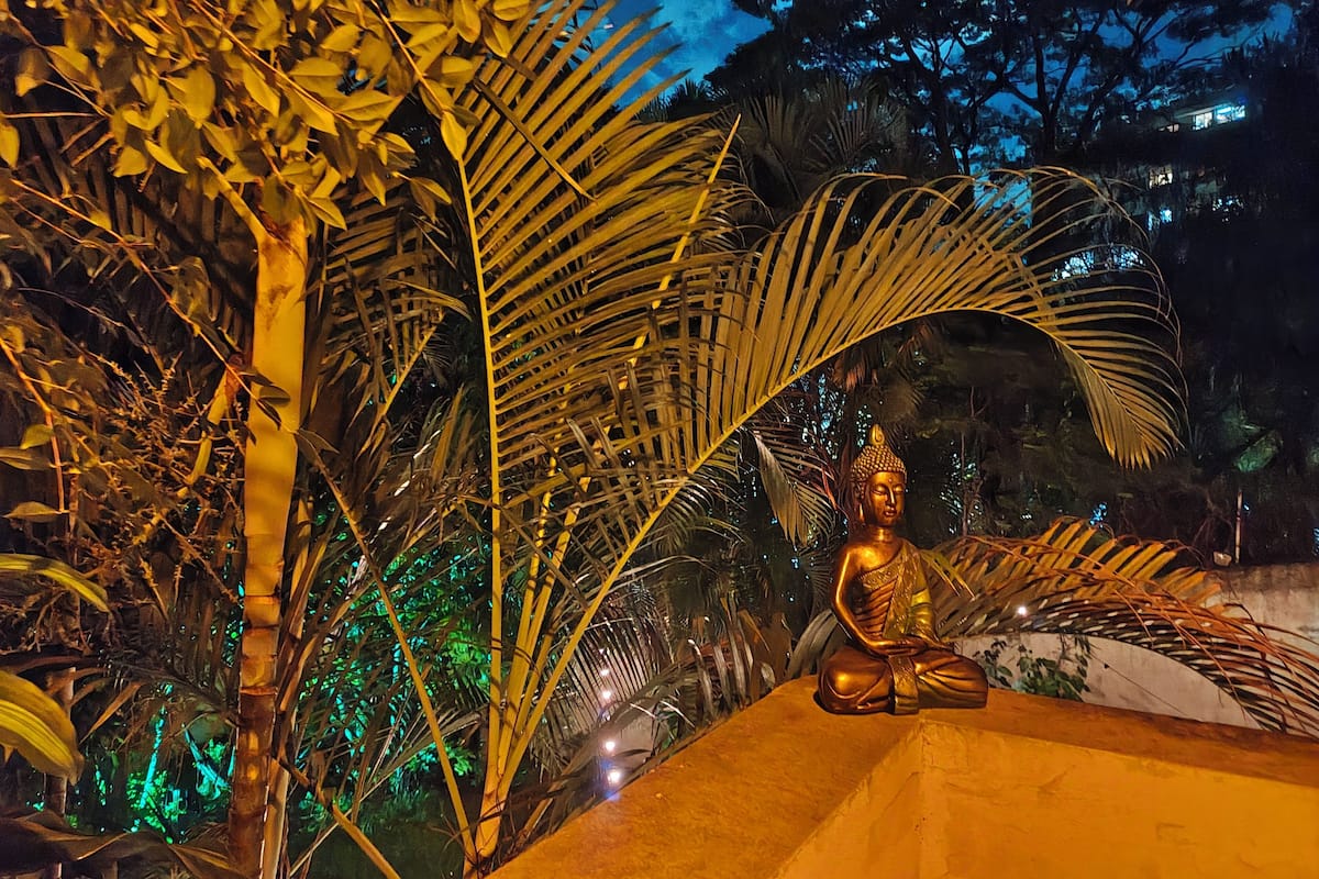 Deluxe suite, balkon, uitzicht op tuin