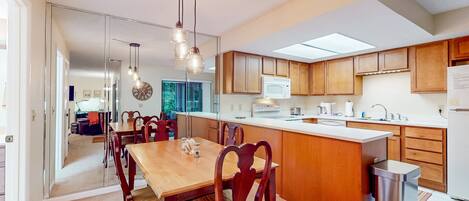 Huis, Meerdere bedden, terras, uitzicht op tuin (NSB Sunset Haven D110) | Privékeuken