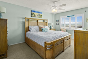 Ferienhaus, Mehrere Betten, Balkon, eingeschränkter Meerblick (NSB Ponce de Leon Towers 507) | 2 Schlafzimmer, individuell dekoriert, individuell eingerichtet