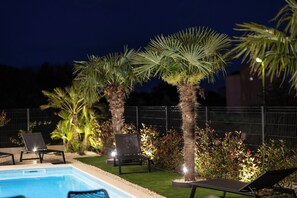 Outdoor pool, a heated pool - Luxury Villa Terra Mila with Private Heated Pool (Kaštel Stari)