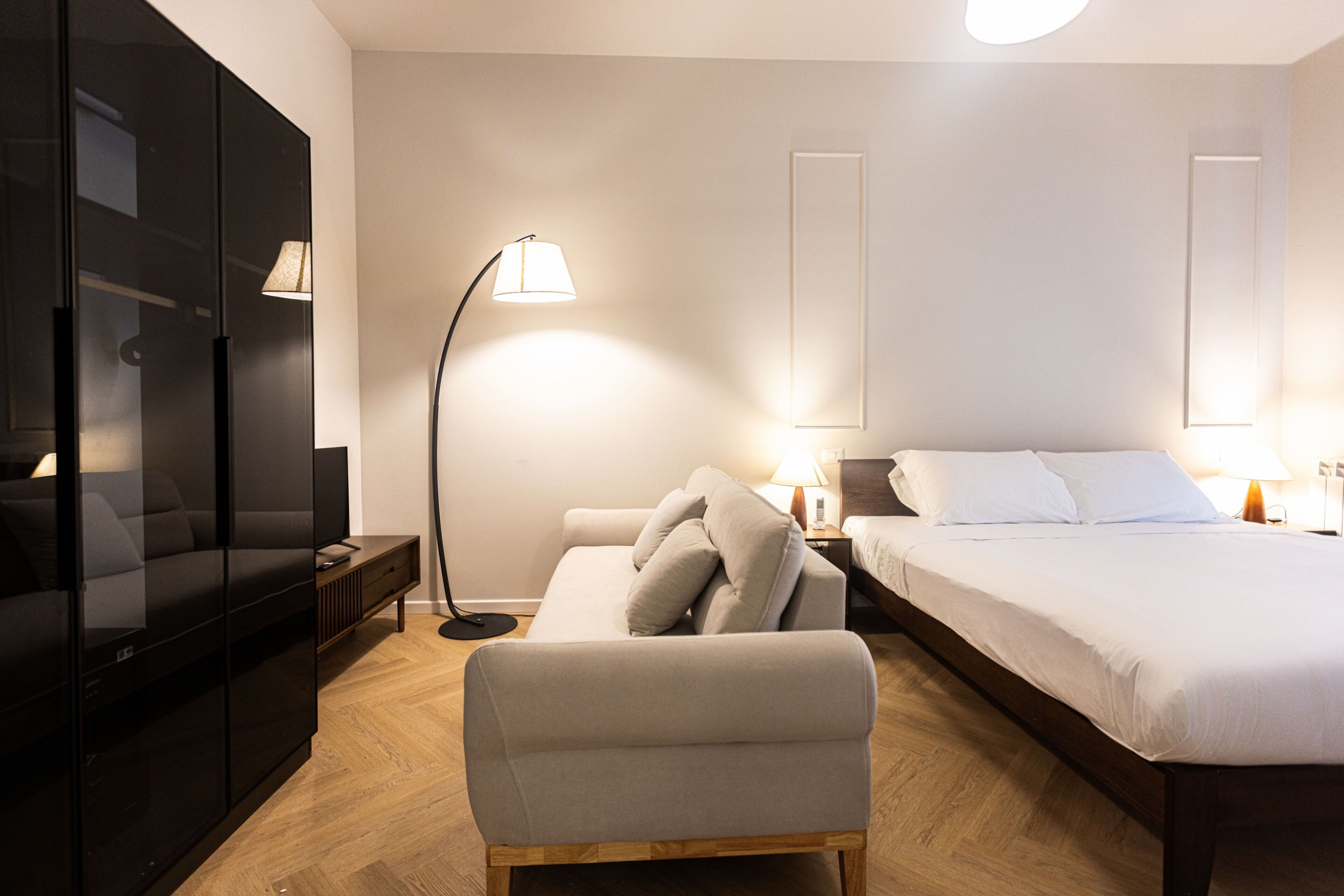 1 Schlafzimmer, Bügeleisen/Bügelbrett, kostenloses WLAN, Bettwäsche