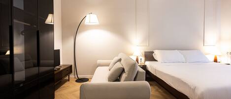 1 Schlafzimmer, Bügeleisen/Bügelbrett, kostenloses WLAN, Bettwäsche