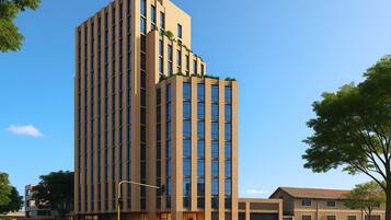 Departamento, baño privado, vista a la montaña | Exterior