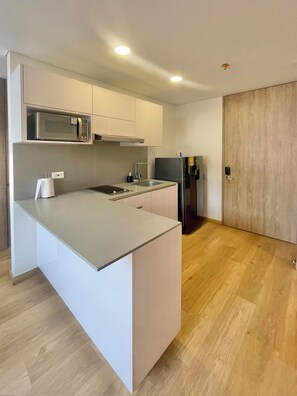 Apartment, Mountain View | Private kitchen - Gestor de Propiedad (Bogotá)