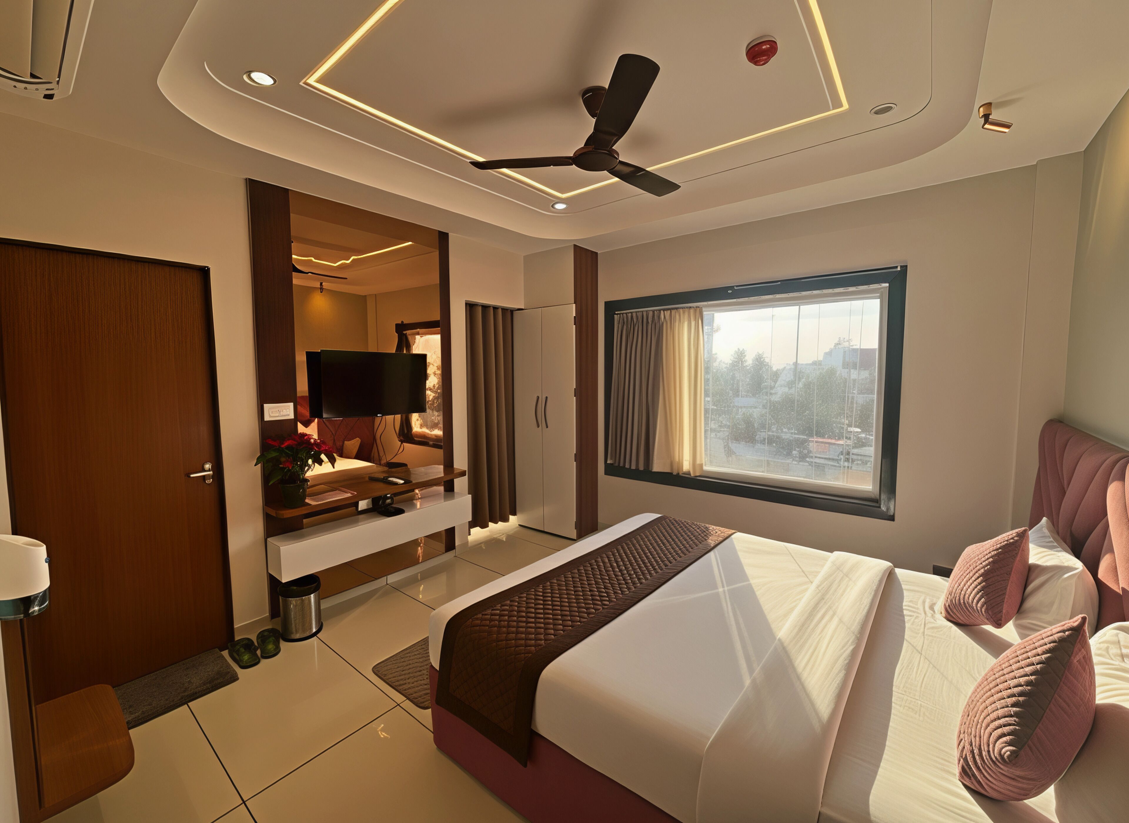 مكتب ومساحة عمل للكمبيوتر المحمول وواي فاي مجانًا