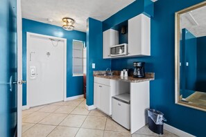 Interior - Oceanfront Inn Room #21- Ocean View Balcony, King Bed (Fort Pierce)