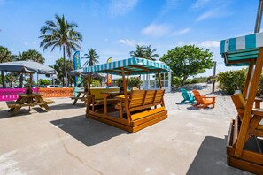 Interior - Oceanfront Inn Room #16- Ocean View Balcony, 2 Full Beds (Fort Pierce)