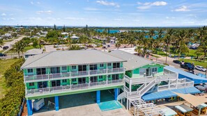 Interior - Oceanfront Inn Room #16- Ocean View Balcony, 2 Full Beds (Fort Pierce)