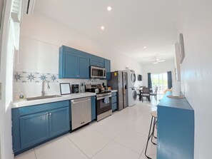 Comfort-Apartment, Terrasse, Gartenblick | Eigene Küche | Kühlschrank, Mikrowelle, Ofen, Herdplatte