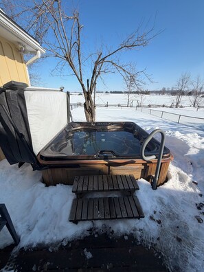 Idromassaggio all'aperto