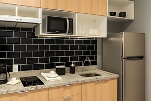 Apartment | Private kitchen - Bourbon Loft (São Paulo)