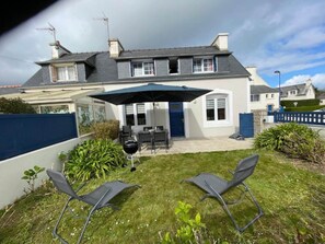 Outdoor dining - Ker Yvon - Plougasnou Bourg, 3-star rating (PLOUGASNOU)