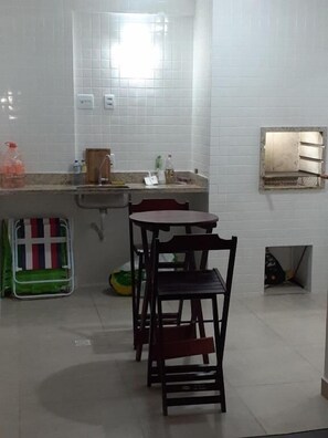 Dining - Apartamento com vista para o mar (Bertioga)