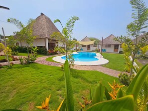 Pool - Alojamiento entero: residencia en Monterrico, Guatemala (Santa Rosa)